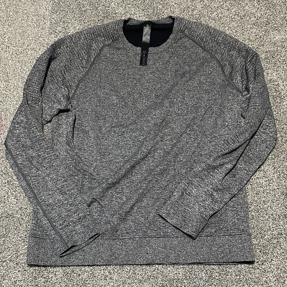 Lululemon Athletica Charcoal Knit Top